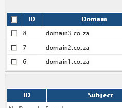 Domain Overview in WHMCS Admin