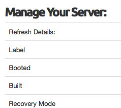 WHMCS Configuration Screen